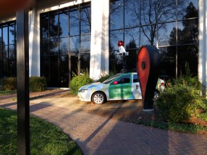 Salado Drive, Google car